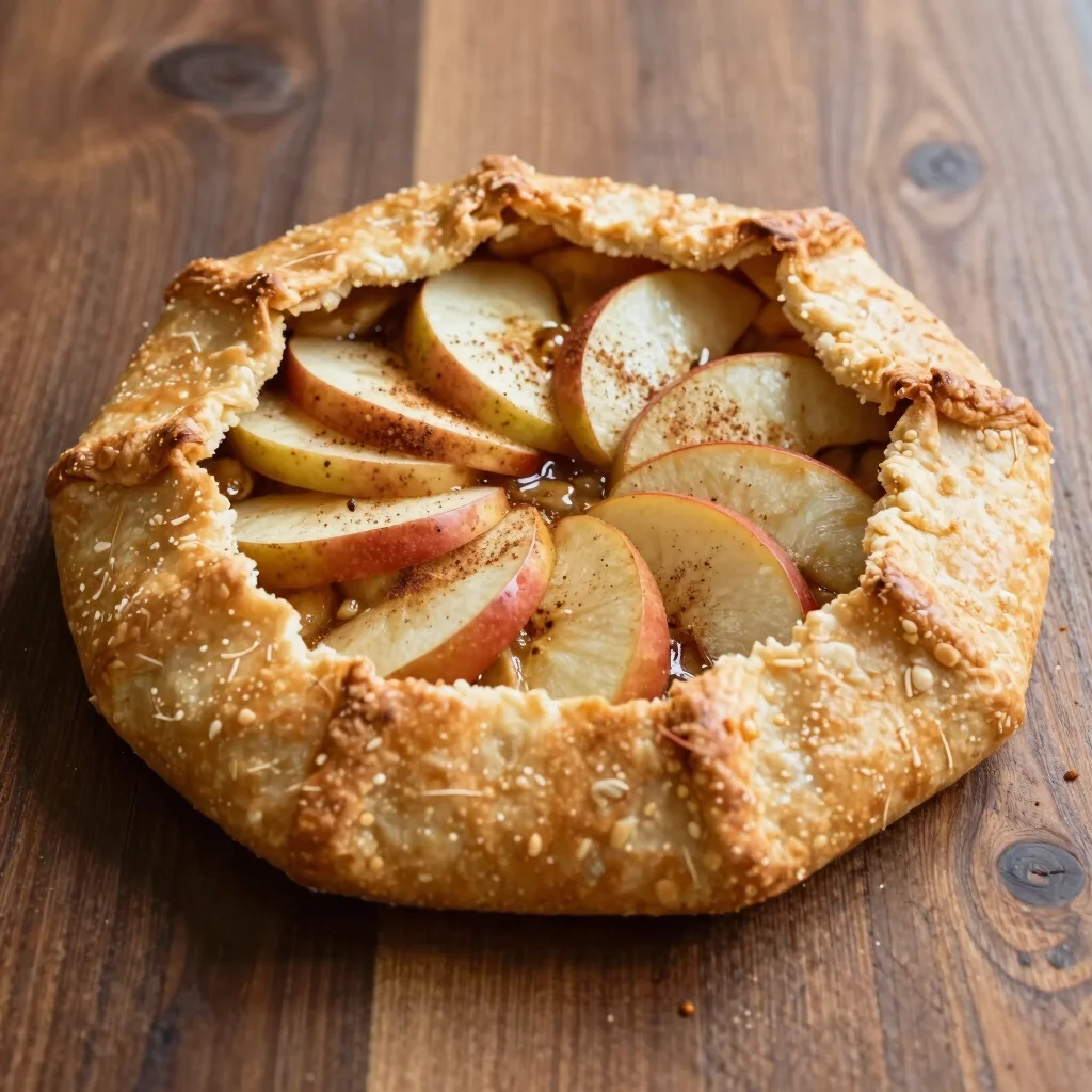 Seasonal Apple & Cinnamon Galette